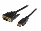 StarTech HDMI - DVI-D kabel 2m černý (HDDVIMM2M)