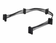 StarTech SATA 15-pin - SATA 15-pin x4, 0,4 m, černá (PYO4SATA)