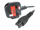 StarTech 6ft (2m) UK Laptop Power Cable, BS 1363 to C5 Cl...