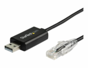 Startech 6 ft (1.8 m) Cisco USB Console Cable - USB to RJ45 Rollover Cable - 460Kbps - Windows, Mac and Linux Compatible - M/M (ICUSBROLLOVR) - Sériový kabel - USB (M) do RJ-45 (M) - 1.8 m - USB 2.0 -