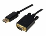 StarTech DisplayPort – kabel D-Sub (VGA) 1,8 m černý (DP2VGAMM6B)