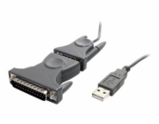 StarTech USB-A - DB-9 USB kabel 0,9 m šedý (ICUSB232DB25)