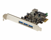 StarTech PCIe 2.0 x1 řadič – 4x USB 3.0 (PEXUSB3S42)