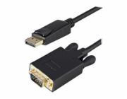 StarTech DisplayPort – kabel D-Sub (VGA) 0,9 m černý (DP2VGAMM3B)