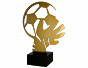 Victoria Sport Metal Trophy s mramorovou základnou - Fotbal