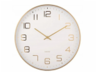 Karlsson Nástěnné hodiny ELEGANCE GLOW, O 40 cm