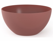 Miska, 450 ml, 12,5 cm, plastová, červená