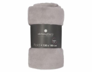 Deka Atmosphera 156047B, šedá, 130 cm x 180 cm