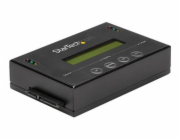 StarTech 1:1 Hard Drive Duplicator and Eraser for 2.5" & 3.5" SATA HDD SSD - LCD & RS-232  - 14GBpm Duplication Speed - Cloner & Wiper (SATDUP11) - Duplikátor pevného disku - 2 zásuvky (SATA-600) - pr