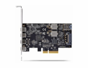 StarTech USB HUB Adaptér StarTech 5portová USB PCIe karta, 10 Gb/s