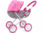 Dětský kočárek pro panenky Milly Mally Dori Prestige Pink