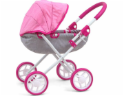 Dětský kočárek pro panenky Milly Mally Dori Prestige Pink
