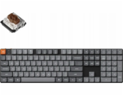Keychron Mechanická klávesnice K5 Max QMK/VIA s nízkoprofilovou technologií Hot Swap Gateron (K5M-H3)
