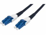 Conexpro venkovní optický patch cord, LCupc/LCupc, Duplex, Singlemode, 10m