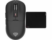 Myš Genesis ZIRCON 660 ČERNÁ (NMG-2191) + podložka pod myš Genesis Polon 200 L (NPG-1932) ZDARMA