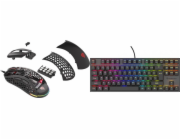 Myš Genesis Xenon 800 (NMG-1629) + klávesnice Thor 303 TKL – Outemu Peach Silent