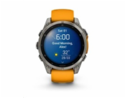 Garmin fenix 8 3,56 cm (1.4") 51 mm Digitální 280 x 280 px Dotyková obrazovka Titanová Wi-Fi GPS