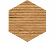Keramický obklad Flare Wood Hex, 11 x 12,5 cm