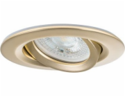 NOVA PLUS DIM vestavné svítidlo, výklopné, GU10, max. 35W, 93mm, IP65, 230V, matné zlato/hliník