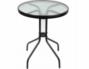 DLGTP SAONA kulatý zahradní stůl, kov, O 70 cm