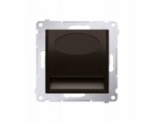 Kontakt-Simon LED svítidlo Simon 54 DOSB.01/46 230 V AC 1,1 W neutrální bílá 4000K matně hnědá
