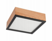 Lamkur Stropní svítidlo Oak Square 48819 2x15W E27 dub/černá
