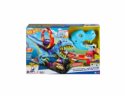 Herní sada Hot Wheels City T-Rex Attack, závodní dráha