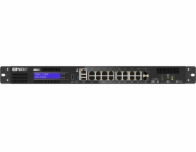 QNAP 1G switch QGD-1600-8G: 16x 1G port RJ-45 PoE (14x RJ-45 a 2x kombinované SFP+ / RJ-45) 