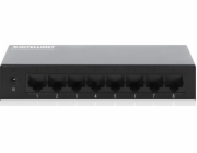 Gigabitový switch 8x 10/100/1000 Mbps RJ45 Desktop Metal