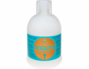 Šampon na poškozené, barvené vlasy Kallos Keratin Shampoo 1000ml