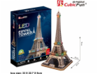 Puzzle 3D Eiffelova věž / led - 82 dílků