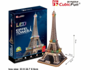 Puzzle 3D Eiffelova věž / led - 82 dílků