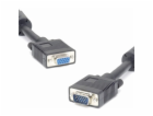 PREMIUMCORD Kabel VGA prodlužovací 5m (HD15M/F, dvojité s...