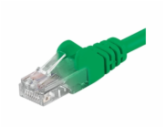 PremiumCord Patch kabel UTP RJ45-RJ45 CAT6 0.5m zelená
