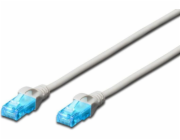 DIGITUS DK-1512-015 Premium CAT 5e UTP patch cable Length 1.5m Color grey