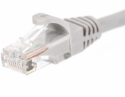 NETRACK BZPAT56 patch cable RJ45 snagless boot Cat 6 UTP 5m grey