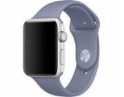 Řemínek Mercury Silicon Apple Watch 44mm levandule/levandule
