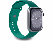Puro ICON Apple Watch Řemínek 4/5/6/7/SE/8 40/41 mm (S/M & M/L) (Jade)