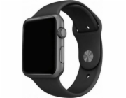 Mercury Silicon Apple Watch řemínek 38/40/41 mm černo/černý