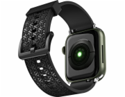 Řemínek na hodinky Hurtel Řemínek ve tvaru Y pro hodinky 7 / 6 / 5 / 4 / 3 / 2 / SE (41 / 40 / 38 mm) náramek na hodinky Black
