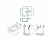 Automatická pračka Alveus Rock 30 S, 59,5 x 47,5 x 16 cm