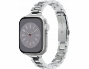 Spigen Spigen Modern Fit 316L pásek, stříbrný - Apple Watch 41mm/40mm/38mm