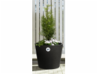 Plastový hrnec 4LIVING 276390, černý, O39 cm