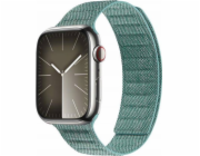 Crong  Melange – magnetický řemínek pro Apple Watch 42/44/45/49 mm (tyrkysová melanž)