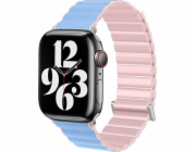 Pásek Beline  Apple Watch Magnetic Pro 42/44/45/49 mm růžová/nebesky modrá růžová/sierra box
