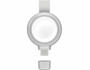 4smarts Indukční nabíječka 4smarts MFI Fast Charger pro Apple Watch stříbrná/stříbrná 541000