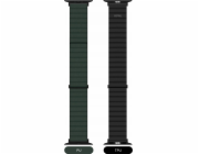 Řemínek Jcpal JCPal FlexDuo pro Apple Watch 38/40/41 mm černá/zelená – bezpečnost zaručena. Jednoduché splátky. Doprava zdarma od 170 PLN.