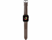 Řemínek k hodinkám Laut Laut Oxford - Originální kožený řemínek Apple Watch 42/44 mm (Espresso)