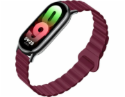ForCell Řemínek FORCELL F-DESIGN FX8 pro XIAOMI Mi Band 8 vínový