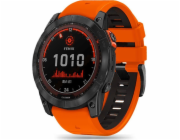 Tech-Protect Řemínek pro GARMIN FENIX 3 / 5X / 3HR / 5X PLUS / 6X / 6X PRO / 7X Tech-Protect IconBand oranžovo-černý